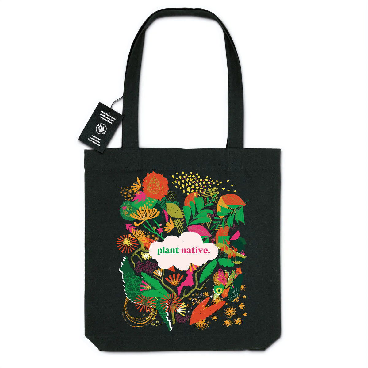 Plant Native Sustainable Shopping Tote